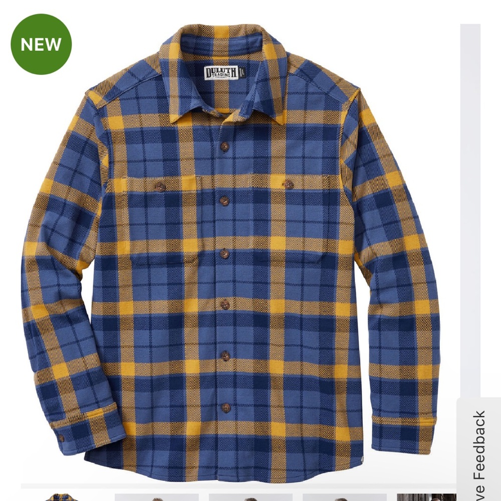 Duluth Men's T-Shirt Flannel Standard Fit Shirt